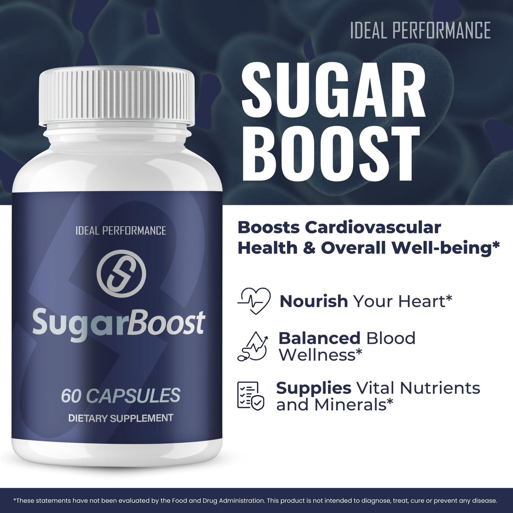 IDEAL PERFORMANCE Sugarboost Capsules, Sugarboost Pills Reviews (5 Pack)