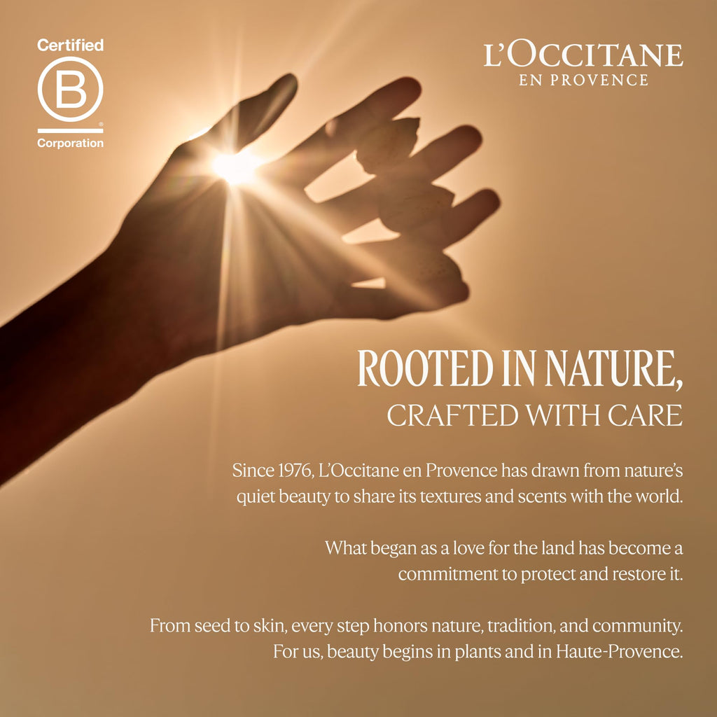 L'OCCITANE 20% Organic Shea Butter Hand Cream, Non-Greasy, Vegan, 5.1 Fl Oz