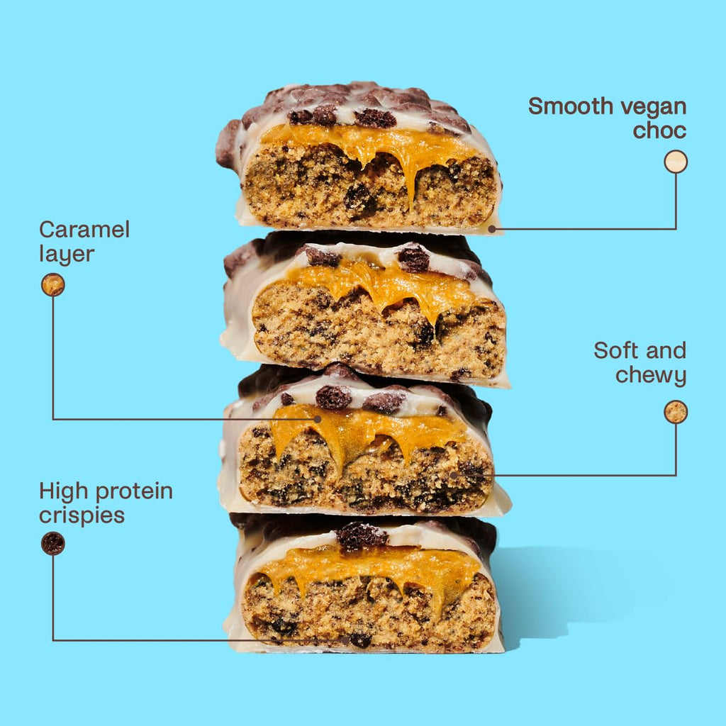 Misfits Vegan Protein Bar, High Protein, Low Sugar, Gluten Free, Plant Based Protein Bar, 12 Pack (Cookies And Cream)