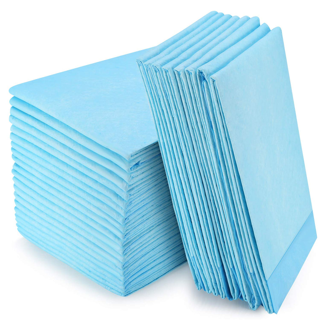 Bed Pads Disposable for Adult Extra Large (32”x36”, 20 Counts), Leak-Proof Disposable Bed Pads for Adults, Thick Disposable Underpads, Disposable Pads for Beds for Incontinence and Adults