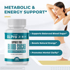 GLPro Capsules – Natural Supplement with Hawthorne, Garlic, Green Tea & Hibiscus – Non-GMO, Gluten-Free, Dairy-Free, Vegetarian, Made in USA – 30 Capsules, 1 Month Supply