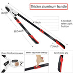 YRTSH Loppers Branch Cutter Heavy Duty Tree Trimmer with Compound Action
