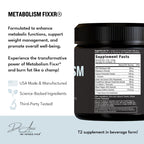 Fixxr Metabolism Support by Dr. Amie | Orange Crush Flavor | 30 Servings