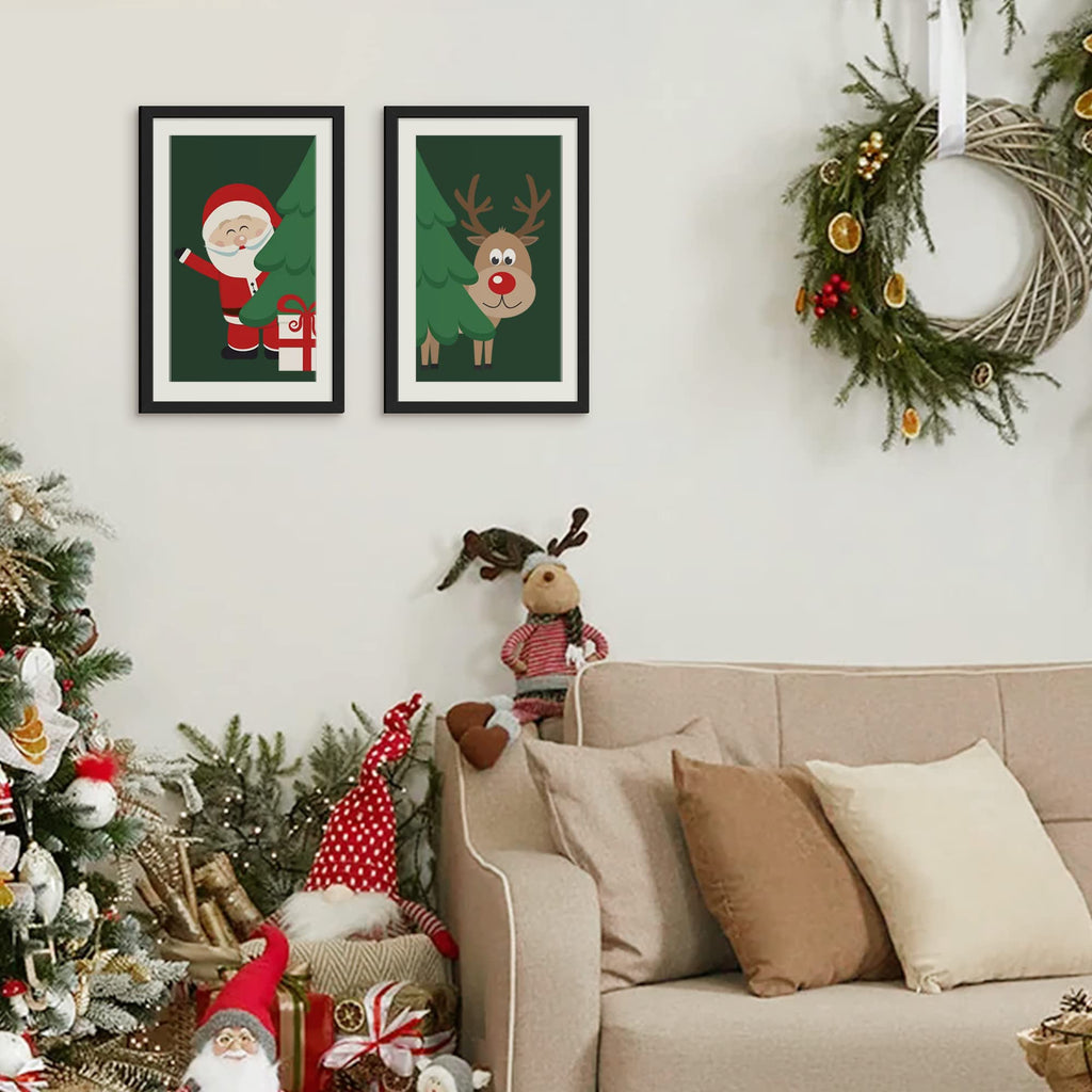 upsimples 11x17 Picture Frame, Gallery Wall Frames Set of 5, Black