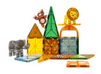MAGNA-TILES Safari Animals 25-Piece Magnetic Construction Set, The ORIGINAL Magnetic Building Brand