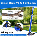 Pvirbravoo Sapling Puller Tool - Heavy Duty Tree Root Puller for ¼ to 1-3/8" Woody Stems | Fully Uproots Trees & Shrubs | Ergonomic Garden Tool for Landscaping, Farming, Forestry