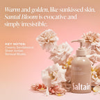 Saltair Body Wash 2-Pack – Santal Bloom – Moisturizing Body Wash with Monoi Oil and Cupuacu Butter – Scented Shower Gel for Women and Men – 2x 17oz – Vegan, Cruelty-Free, Paraben-Free