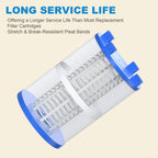 ROYOR Hot Tub Filters Replacements for Dimension One Spa Filter 1561-00, Hot Tub Filter Compatible with PD075-2000, C-7367, FC-3059, Baleen AK-60035, 75 Sq.Ft. 2 Pack