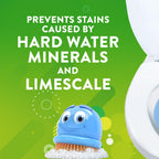 Scrubbing Bubbles Continuous Clean Toilet Drop-Ins, Automatic Blue Toilet Bowl Cleaner, Septic-Safe Tank Tablets Remove Hard Water Minerals & Limescale, Stain & Smell Protection, 5 Count (Pack of 1)