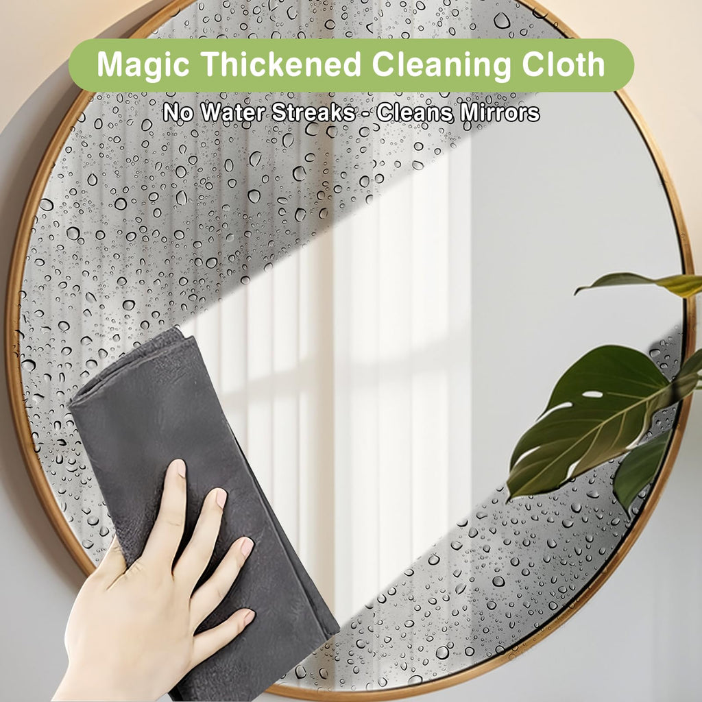 Thickened Magic Cleaning Cloth, Reusable Magic Cleaning Cloths for Glass, Streak Free Microfiber Magic Cleaning Cloth Reusable Rags for Kitchen, Windows, Mirrors, Cars (20)