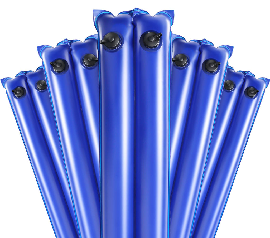 LanPool 8.5ft Double Chamber Pool Water Bags, Heavy Duty Water Tubes | Pool Cover Weights for Inground Pool Cover,Water Bags for Pool Covers Winter Closing-5pack