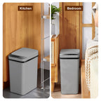 Yatmung 2.5 Gallon Motion Sensor Trash Can - Automatic Trash Can Touchless