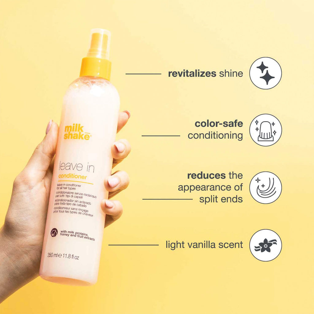 milk_shake Leave-In Conditioner | Detangling Spray 11.8 Fl Oz (Vanilla)