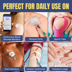 Sting-Free Adhesive Remover - 4 oz Gentle & Pain-Free Bandage, Strong Adhesive Remover - Ideal for Sensitive Skin, Sports Tape, Dialysis Ports, Continuous Blood Glucose Monitoring, Colostomy Bag Care