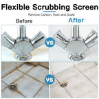 Yncotte Toilet Cleaner Hard Water, 2024 Newly Upgraded Toilet Cleaning Screens Hard Water Remove Pads for Stain Calcium Deposits Scrubber(30PCS)