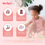 MaryRuth Organics Kids Probiotics for Digestive Health | USDA Probiotic Gummies | 2 Month Supply | Kids Probiotics | Immune Support | Gut Health Supplement | Vegan | Non-GMO | Gluten Free | 60 Count