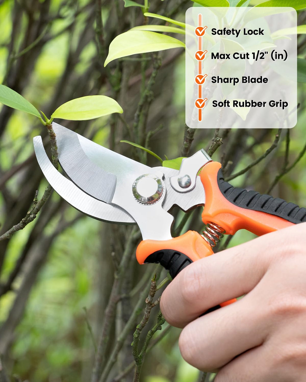 LANNIU 7-Piece Gardening Tools Set