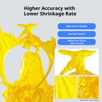 ANYCUBIC ABS-Like Resin 3.0, Upgraded 14K 3D Printer Resin with Enhanced Strength and Toughness, High Precision, Low Odor, Wide Compatibility for All LCD Resin 3D Printers (Clear Yellow, 1kg)