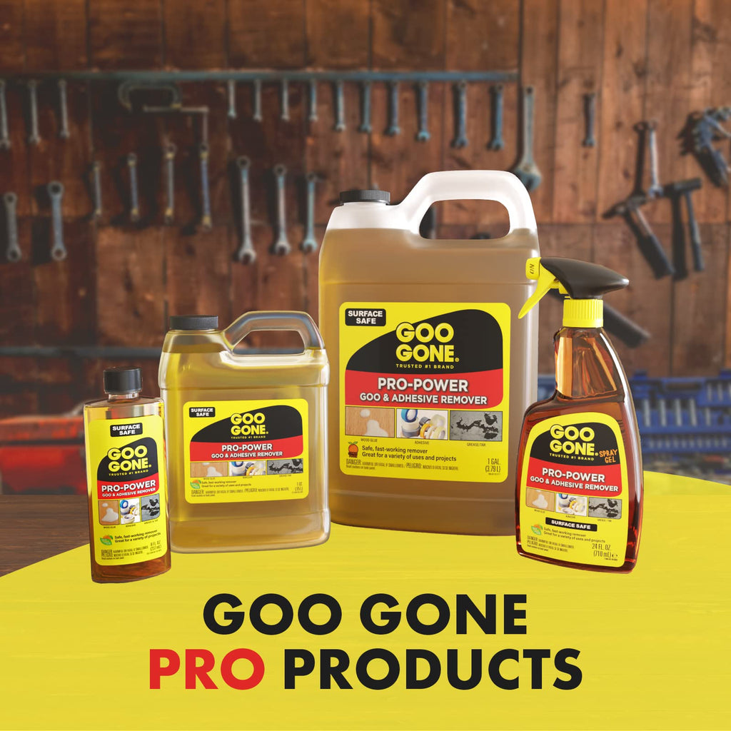 Goo Gone Pro-Power - Professional Strength Adhesive Remover - 32 Fl. Oz. Jug