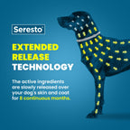 Seresto Small Dog Vet-Recommended Flea & Tick Treatment & Prevention Collar for Dogs Under 18 lbs | 8 Months Protection