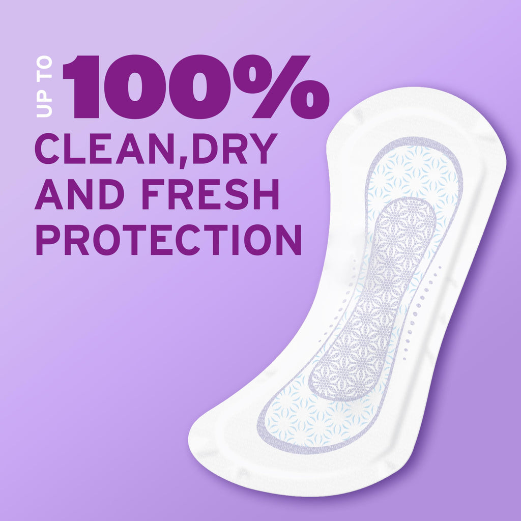 Poise Daily Liners, Incontinence Panty Liners for Bladder Leaks, 2 Drop Very Light Absorbency, Long Length, 176 Count of Pantiliners (4 Packs of 44), Packaging May Vary