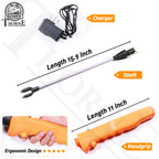 West Thorne Pro Cattle Prod, Waterproof Livestock Prod Stick with LED Light, Livestock Prod for Livestock Management(25.9in)