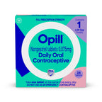 Opill Daily Birth Control Pills, OTC Progestin-Only, 28 Count