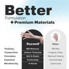 Raxwell Clear Vinyl 3 Mil Disposable Cleaning Gloves - Large, 1000 Count - Food-Safe Cooking & Food Prep Gloves - Latex-Free Exam & Medical Gloves