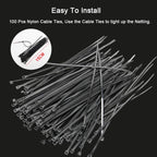 Coolrunner Anti-Bird Netting, 33FT x 16.4FT Bird Net, Nylon Garden Netting