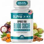 GLPro Capsules – Natural Supplement with Hawthorne, Garlic, Green Tea & Hibiscus – Non-GMO, Gluten-Free, Dairy-Free, Vegetarian, Made in USA – 30 Capsules, 1 Month Supply