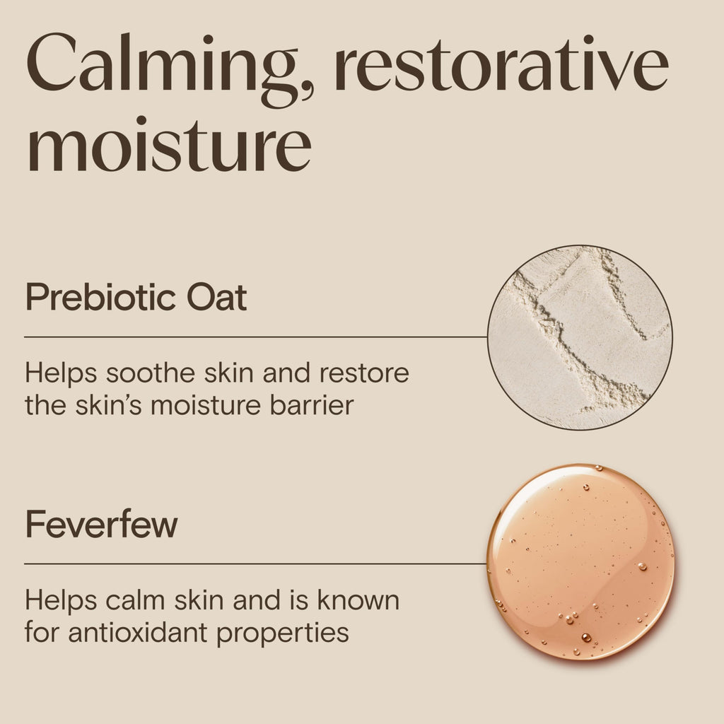 Aveeno Sensitive Skin Moisturizer Bundle, Calm + Restore Oat Gel Facial Moisturizer, 1.7 oz, & Trial Size Daily Moisturizing Cream + Prebiotic Oat, 0.5 oz, Fragrance-Free, Two Items