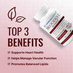 Approved Science Bloodsyl - Blood Pressure Support Supplement - Supports BP Levels Already Within Normal Range - Hawthorn Berry, Garlic, Magnesium and Hibiscus Pills - Vegan - 180 Capsules, 3 Months