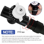 Pool Control Valve R172086, 1/2-Inch Chlorine Valve Compatible with Pentair Rainbow 320 322, 300-29X Automatic Chlorine/Bromine Pool and Spa Feeder