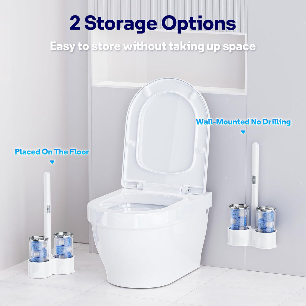 HelpX 8 Pack in 2 Cans Heads,Replacement Pumice Toilet Bowl Cleaning, for Cleaning Toilets, Bathtubs, Grills, Swimming Pools, Sinks
