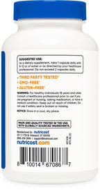Nutricost Boron Capsules 5mg, 240 Vegetarian Capsules - Gluten Free and Non-GMO
