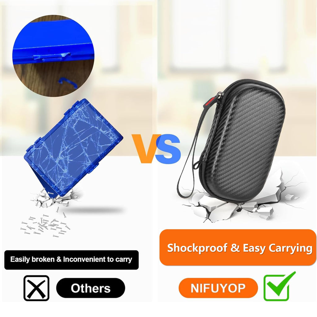 Eyeglass Repair Kit with Screws, Mini Glasses Repair Kit, Eye Glass Repairing Kit with Eyeglass Screws, Silicone Nose Pads, Tweezer, Screwdriver for Eyeglasses,Sunglasses, Magnify Glass and Case