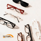 TruVision Readers 3 Pk - Gunmetal Metal Frames and Clear Acrylic Lenses 2.50