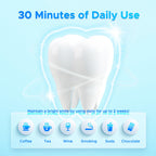 Luelli Teeth Whitening Pen, 50+ Uses - Travel Size Professional Tooth Whitener Gel, Extra Strength Organic Teeth Bleaching Gel for Sensitive Teeth, Instant Stain Removal, Simply White Smile, 4 Count