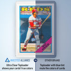 Regular 3x4 Rigid Top Loaders for Cards & Card Sleeves | Ultra Trading, Baseball, Sports & Hard Plastic Protectors, MTG Toploaders Case Bulk, Football Sleeve Holders, TCG Collectible Protectors.