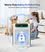 Air Purifiers for Home Large Room, Up to 2600Ft² with HEPA Washable Filters