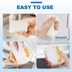 Dr.Wow 50 Ct Thick Melamine Sponges 1.18in - Sink, Bathtub & Tile Cleaner(Ultra-Durable)