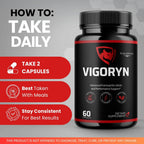 Valdivia (5 Pack) Vigoryn Capsules - Official Vigoryn Supplement, Premium Formula, Natural Vitamins for Health & Wellness - 300 Capsules for 5 Months