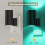 L LOHAS LED Night Light with Remote, Night Lights Plug into Wall, RGB Color Changing Nightlight with Light Sensor, Nightlights for Kids Gifts Halloween Christmas Party Hallway Bedroom Kids Room,1 Pack