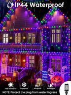 240LED Smart Color Changing String Lights 92FT Halloween Lights App Remote