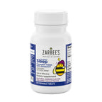 Zarbee's Kids Melatonin Chewable Tablet, 1mg Melatonin, Drug-Free & Effective Sleep Supplement, Natural Grape Flavor, No Artificial Sweeteners or Dyes, Gluten Free, Ages 3+, 50 ct