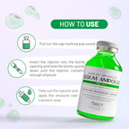 BRÜUN SC - Control Stem Cell Ampoule - Micro Needling Korean Serum Booster for Face and Body to Use with and without Derma Pen Microneedling Skin Care Serum 1.18 fl.oz