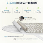 UniSimp Ironing Board Cover and Pad, Standard Size 15x54, Geometric