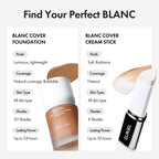 ELROEL Blanc Cover Cream Stick V White - Korean Foundation (#202 Natural)