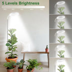 wolezek Grow Lights for Indoor Plants Full Spectrum, 80 LEDs Grow Light