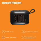 JBL Go 5 - Ultra-portable IP68 waterproof & drop-proof speaker (Black)